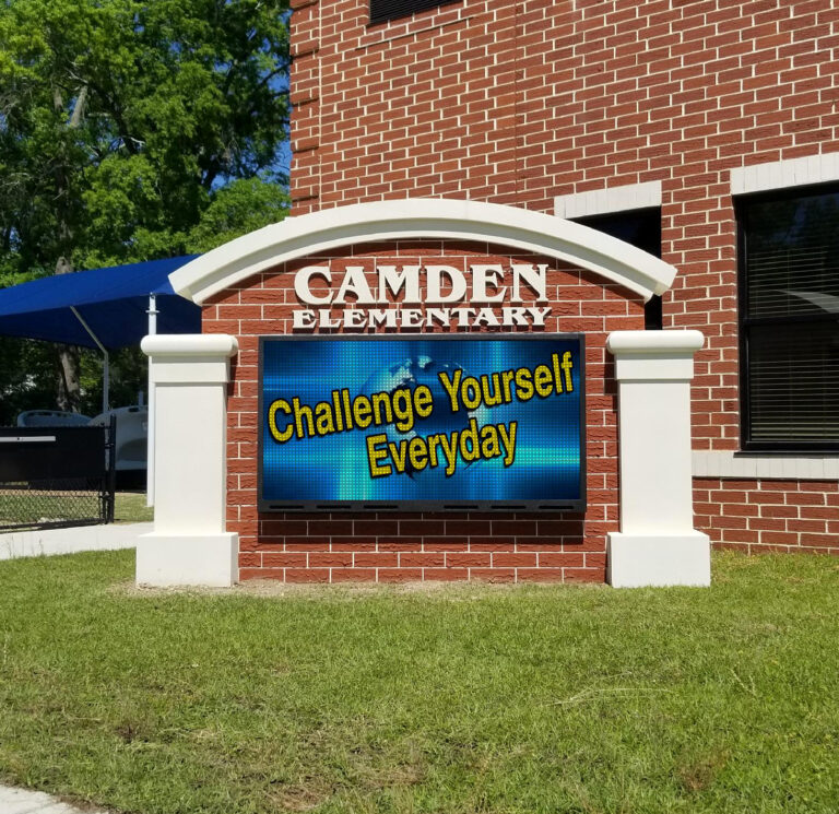 Camden Elementary School LED Sign