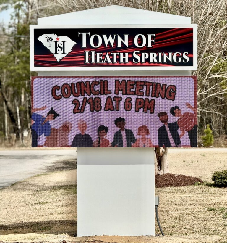Town Municipal LED Sign